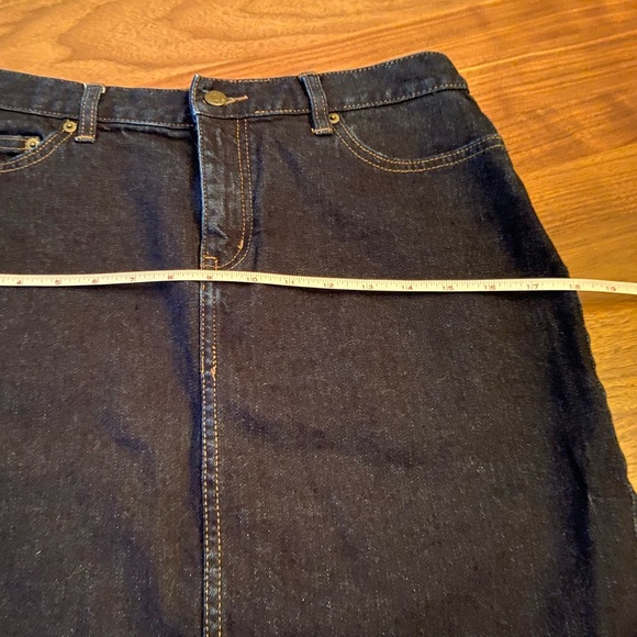Ralph Lauren stretch denim skirt - Picture 6 of 8